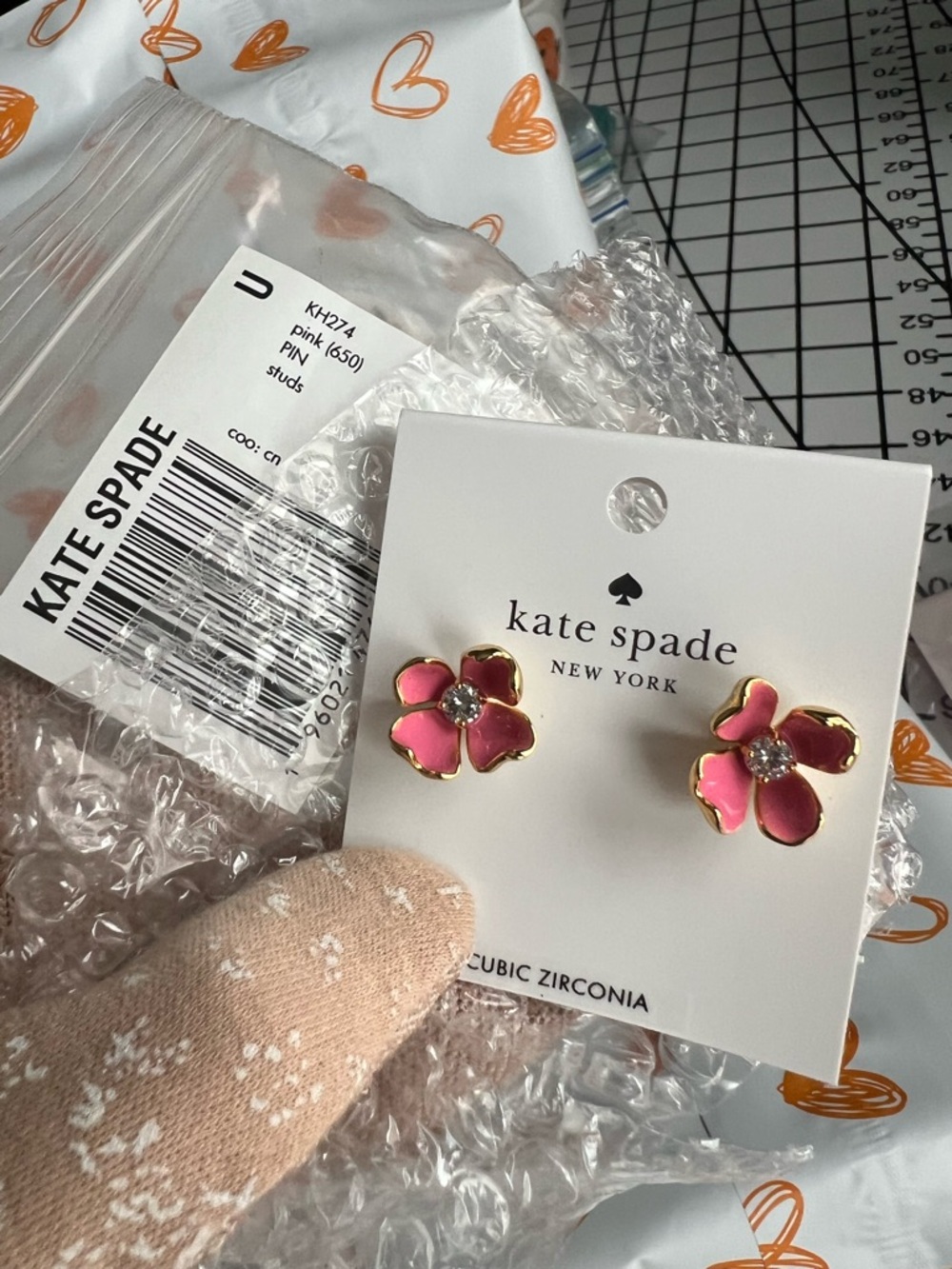 Kate Spade Freshly Picked Studs Flower NIP